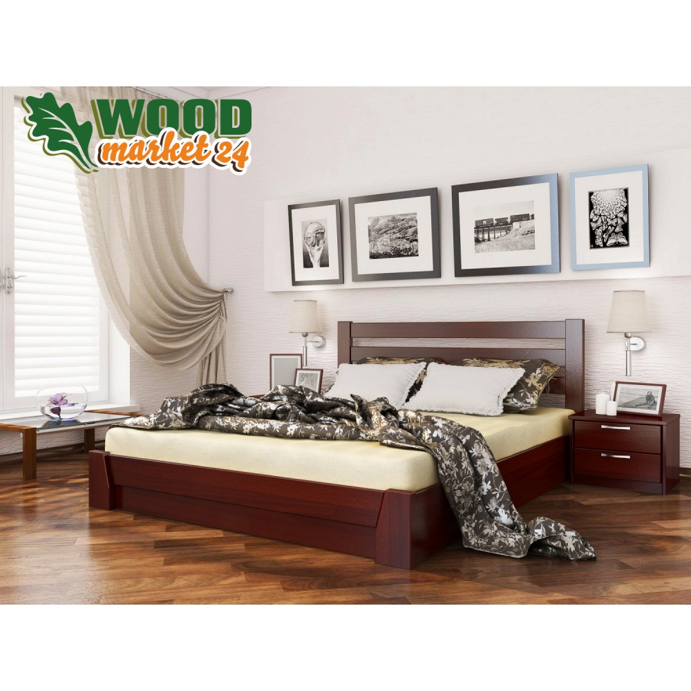 Деревянная кровать Виктория