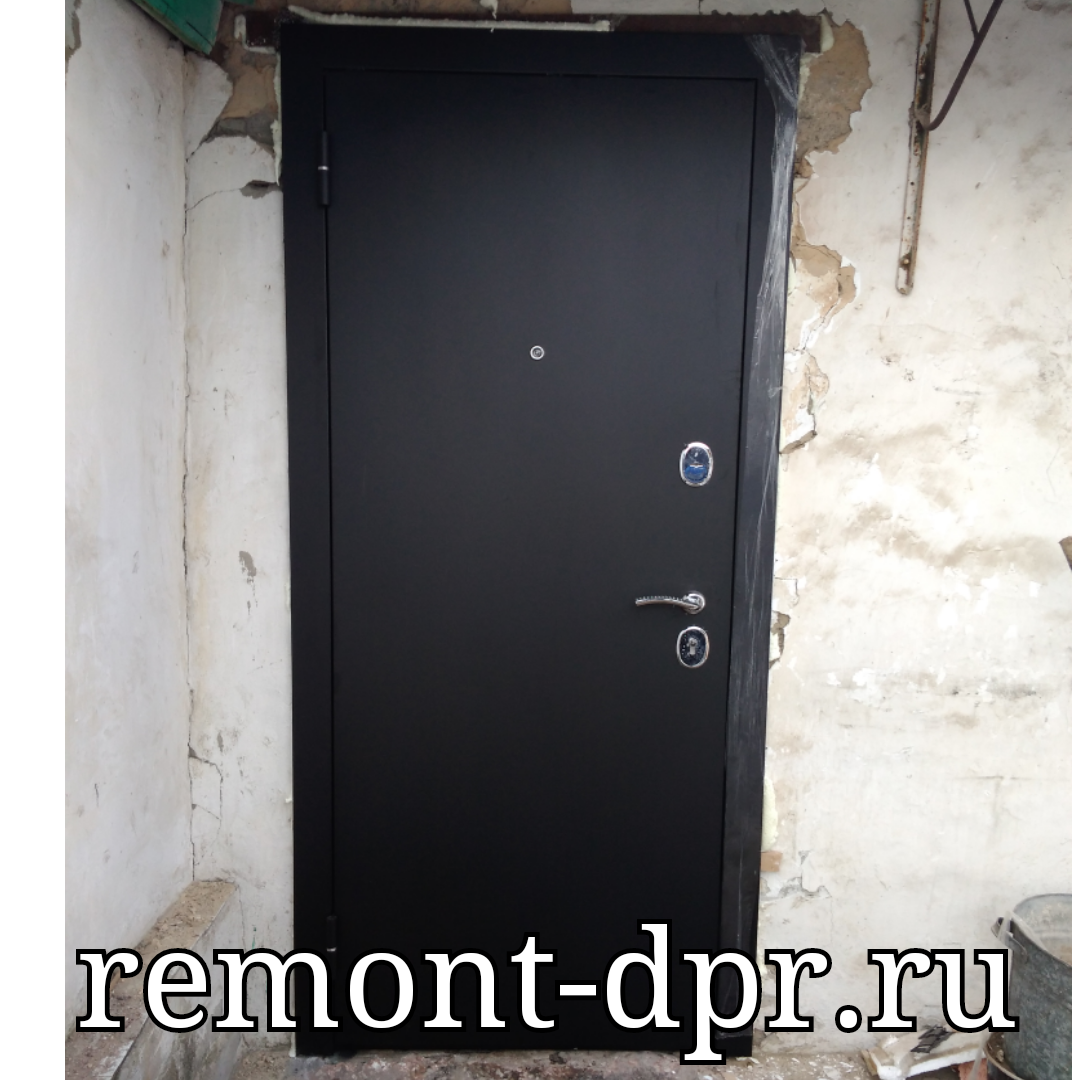 Уличная сторона двери