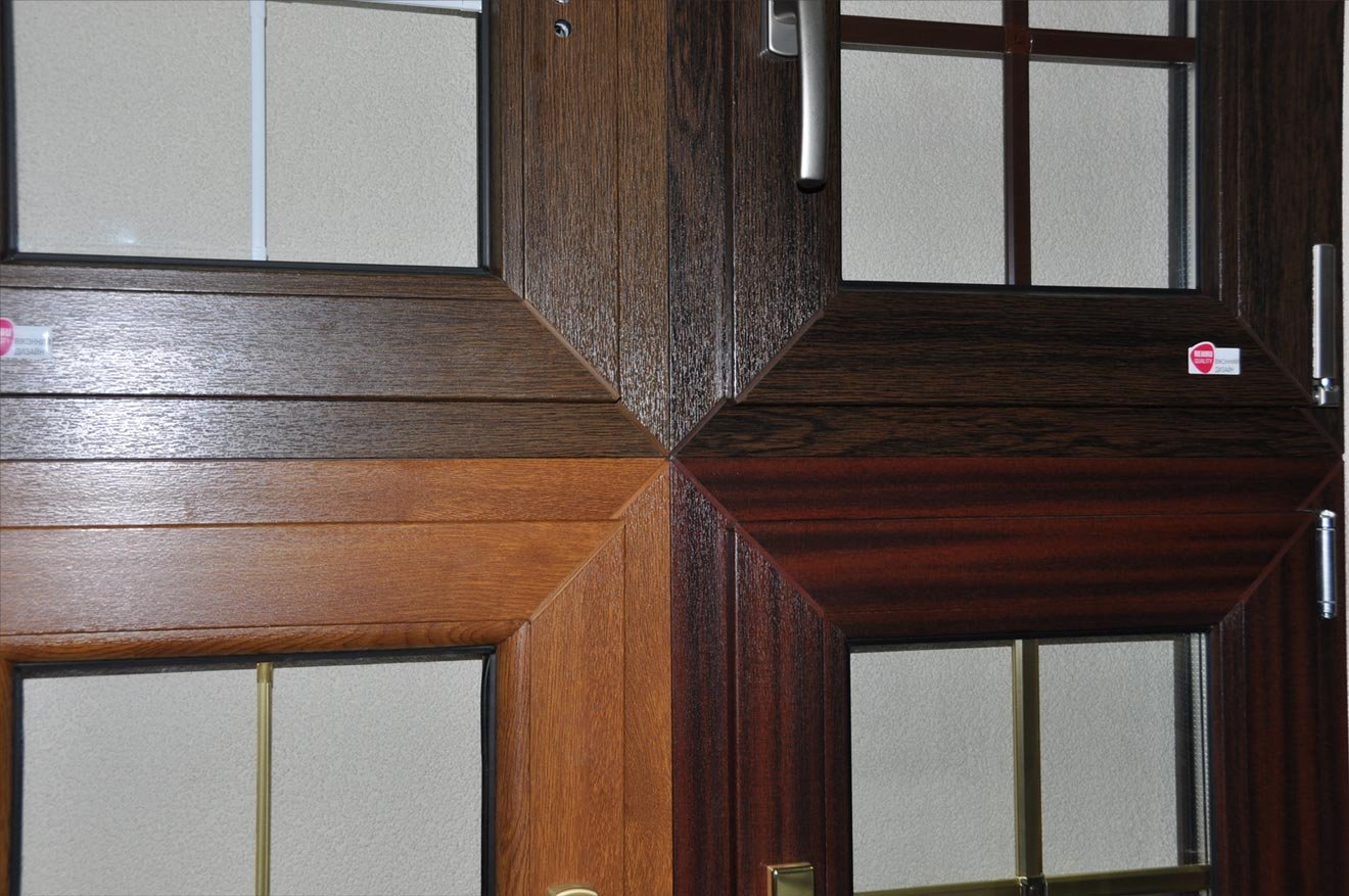 ламинированные окна